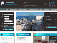 Tablet Screenshot of leslocationsdelamediterranee.com
